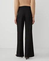 Ann Taylor The Petite Button Trim Sailor Wide-Leg Pant Women's