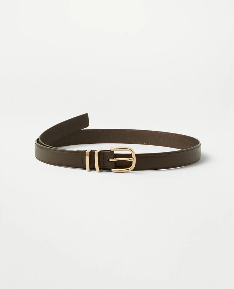 Ann Taylor Leather Trouser Belt Women's