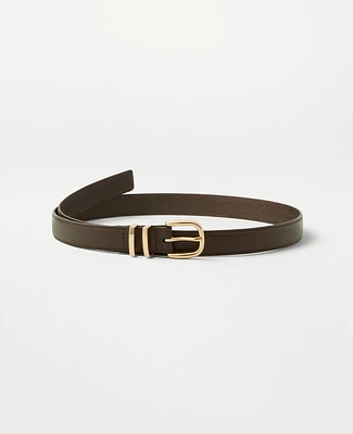 Ann Taylor Leather Trouser Belt Women's