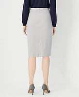 Ann Taylor The High Waist Seamed Pencil Skirt Bi-Stretch