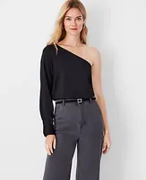 Ann Taylor One Shoulder Top