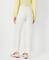 Ann Taylor Straight Jean Ivory Women's