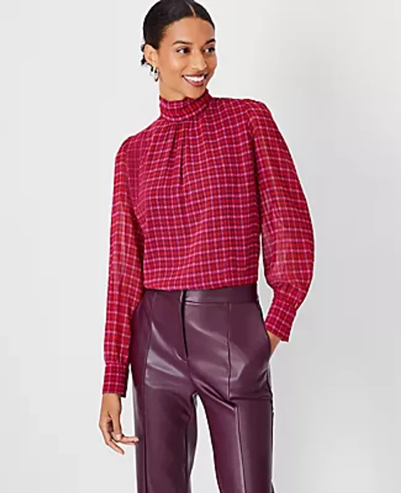 By Anthropologie Wide-Placket Popover Top