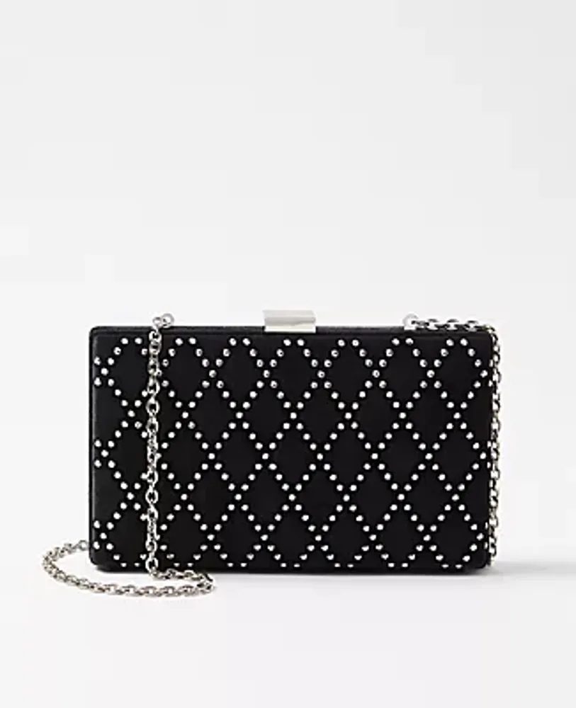 Ann Taylor Women's Raffia Clutch Handbag