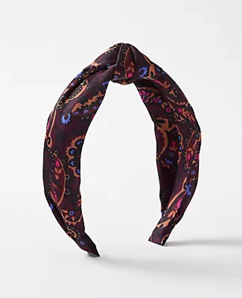 Ann Taylor Paisley Knot Headband