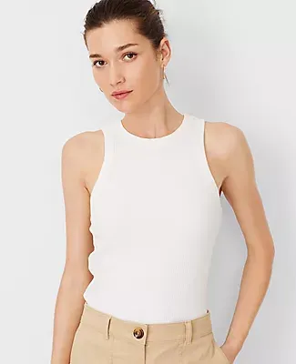 Ann Taylor AT Weekend Knit Tank Top