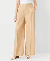 Ann Taylor The Single Pleated Wide Leg Pant Women's