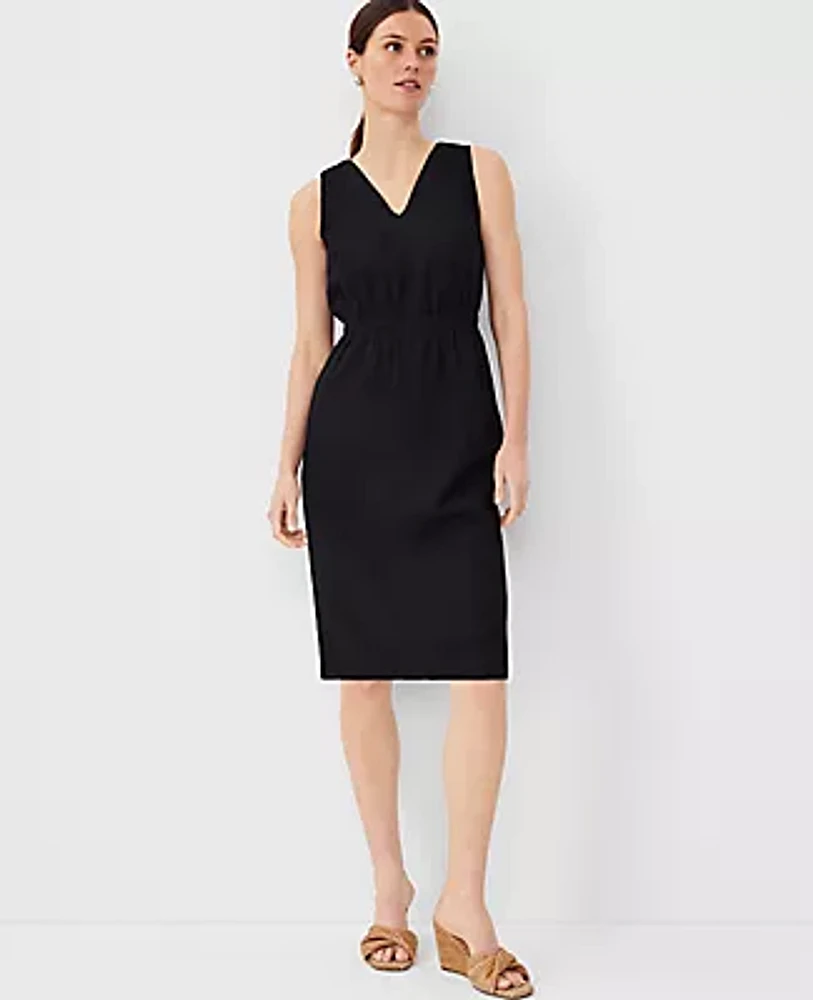 Ann Taylor Double V Sheath Dress