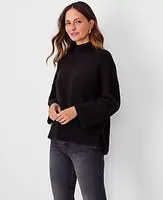 Ann Taylor Relaxed Mock Neck Sweater