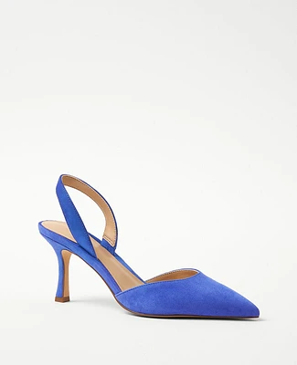 Ann Taylor Kerry Suede Pumps Women's