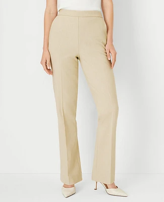 Ann Taylor The Petite Side Zip Straight Pant Bi-Stretch