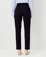 Ann Taylor The Petite Button Tab High Rise Eva Ankle Pant