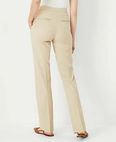 Ann Taylor The Petite High Rise Skinny Trouser Pant Bi-Stretch Toasted Oat Women's