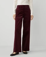 Ann Taylor The Perfect Wide-Leg Corduroy Pant Women's