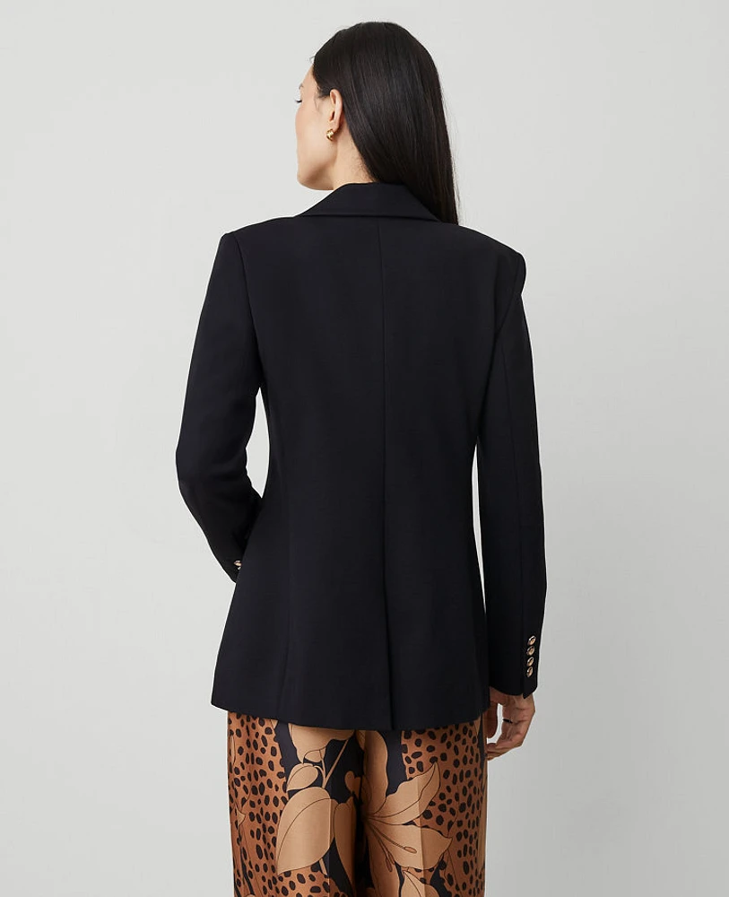 Ann Taylor Sculptural Blazer Black Women's