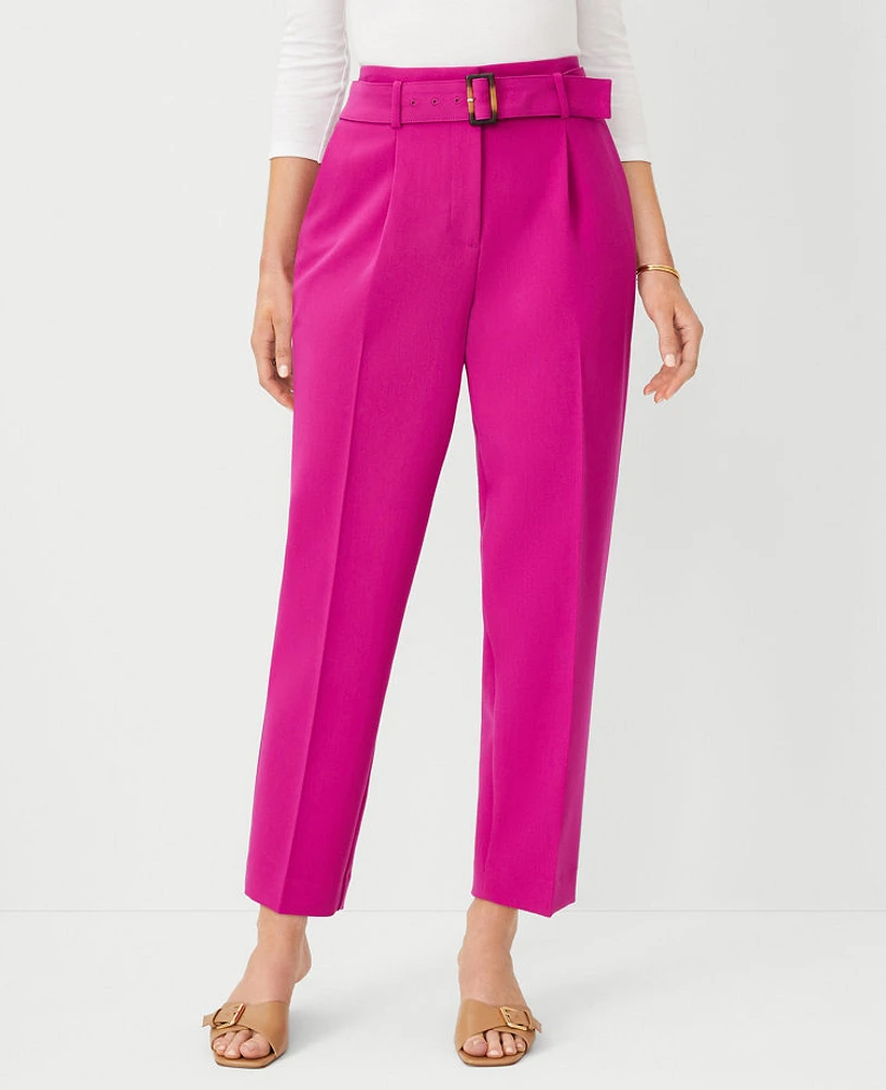 Ann Taylor The Belted Taper Pant - Curvy Fit Women's