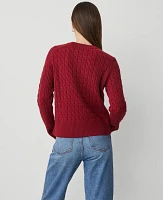 Ann Taylor Cable Sweater Women's