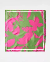 Ann Taylor Tropical Silk Little Scarf