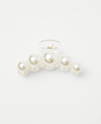 Ann Taylor Pearlized Hair Clip Ivory Women's