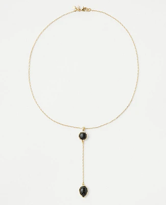 Ann Taylor Double Lariat Necklace Women's