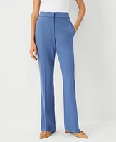 Ann Taylor The High Rise Trouser Pant Seasonless Stretch Precious Sapphire Women's