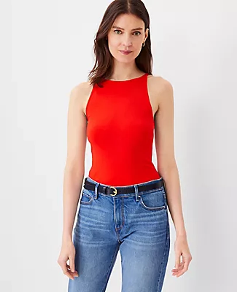 Ann Taylor Petite Halter Top