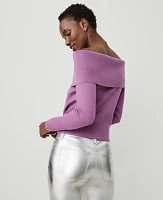 Ann Taylor Off-The-Shoulder Sweater Women's