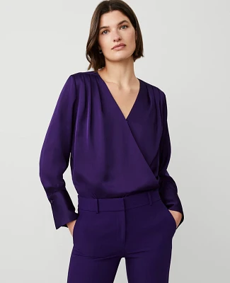 Ann Taylor Wrap Bodysuit Women's