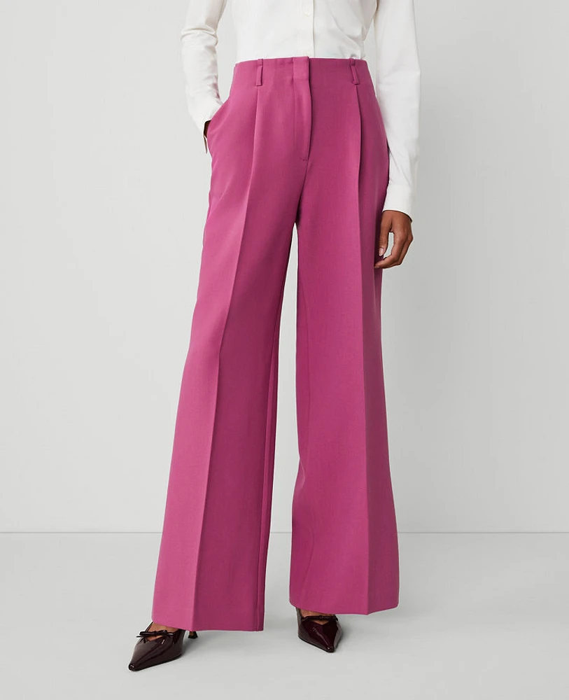 Ann Taylor The Pleated Wide Leg Pant Women's