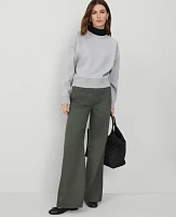 Ann Taylor Petite Wide-Leg Pant Women's