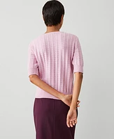 Ann Taylor Cable Sweater T-Shirt Women's