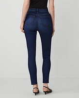 Ann Taylor High Rise Skinny Jeans Dark Vintage Wash