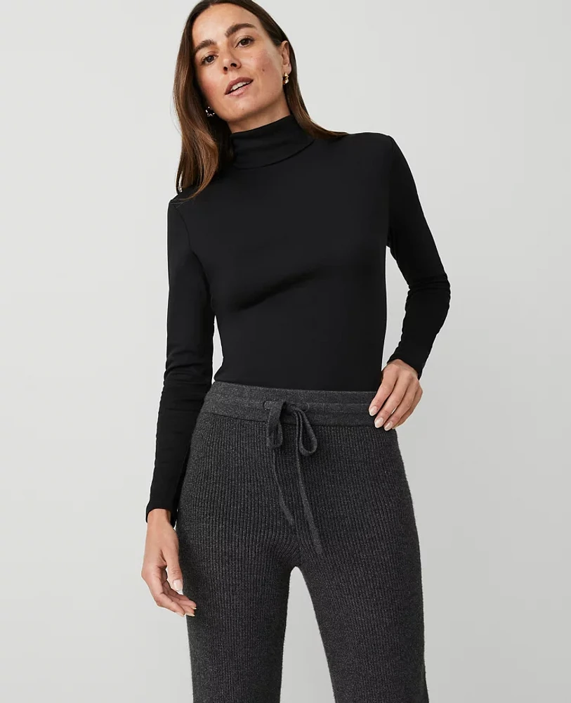 Ann Taylor Petite Turtleneck Top Women's