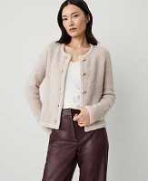 Ann Taylor Brushed Sweater Jacket Women's