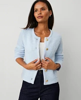 Ann Taylor Brushed Sweater Jacket Women's