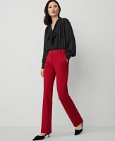 Ann Taylor The Tall Sophia Pant Gingham Red Women's