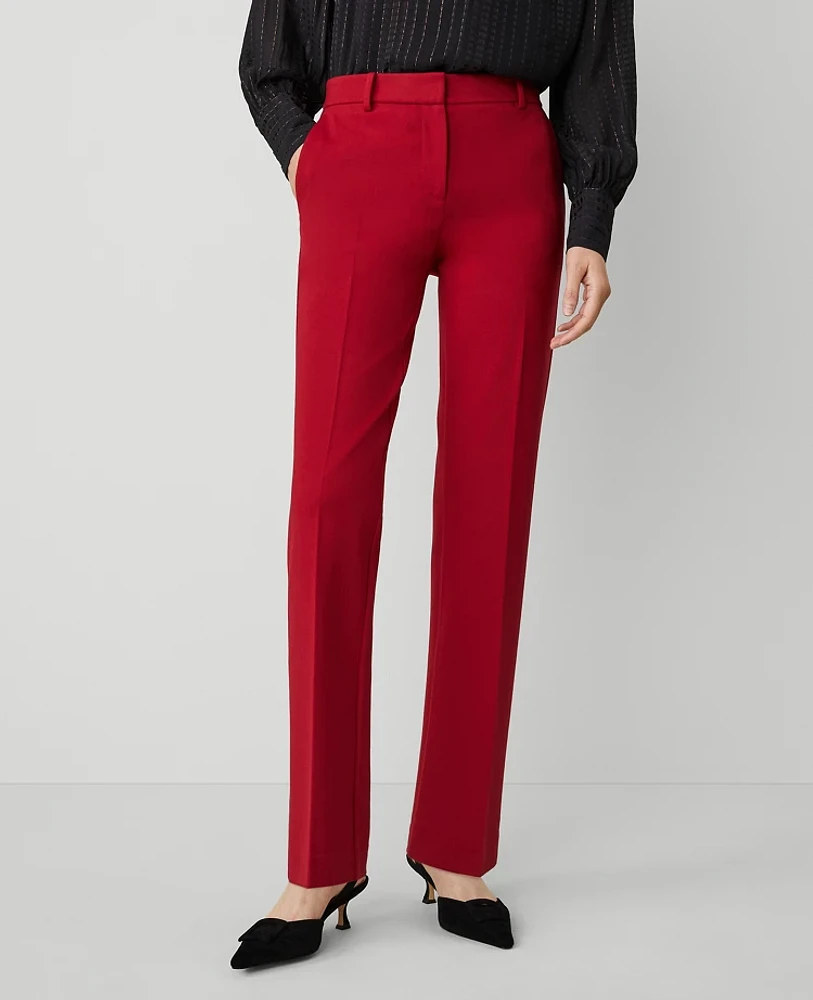 Ann Taylor The Tall Sophia Pant Gingham Red Women's