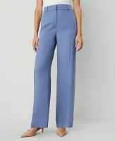 Ann Taylor The Perfect Wide-Leg Pant Colony Blue Women's