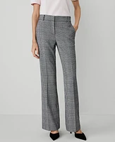 Ann Taylor The Jayne Trouser Pant Houndstooth Night Sky Women's