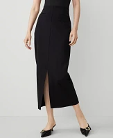 Ann Taylor Ponte Pocket Maxi Skirt Women's