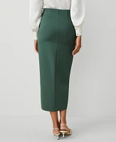 Ann Taylor Ponte Pocket Maxi Skirt Women's