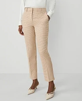 Ann Taylor The Eva Ankle Pant Houndstooth Neutral Combo Women's