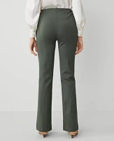 Ann Taylor The Skinny Flare Trouser Pant Ponte — Curvy Fit Dried Cilantro Women's