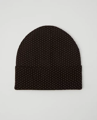 Ann Taylor Glitz Beanie Women's