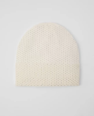 Ann Taylor Glitz Beanie Women's