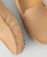 Ann Taylor Suede Driving Moccasins Women's