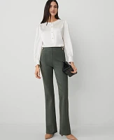 Ann Taylor The Skinny Flare Trouser Pant Ponte Women's