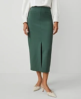 Ann Taylor Petite Ponte Pocket Maxi Skirt Women's