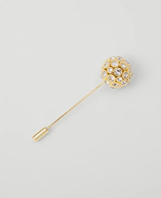 Ann Taylor Disco Ball Brooch Goldtone Women's