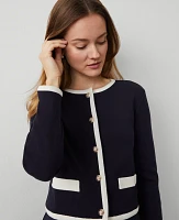 Ann Taylor Petite Lady Jacket Night Sky Women's